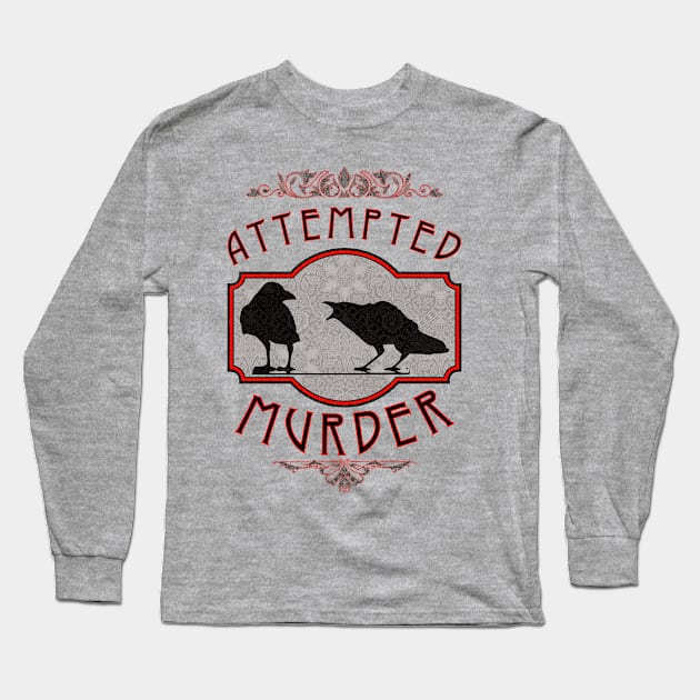 two cows isnt murder Long Sleeve T-Shirt by ryanmpete